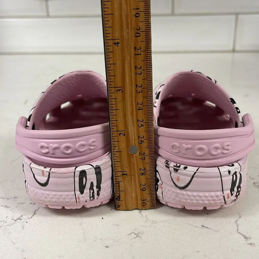Crocs Childrens/Kids Classic Panda Clogs (Blush Pink) Size 8 Toddler